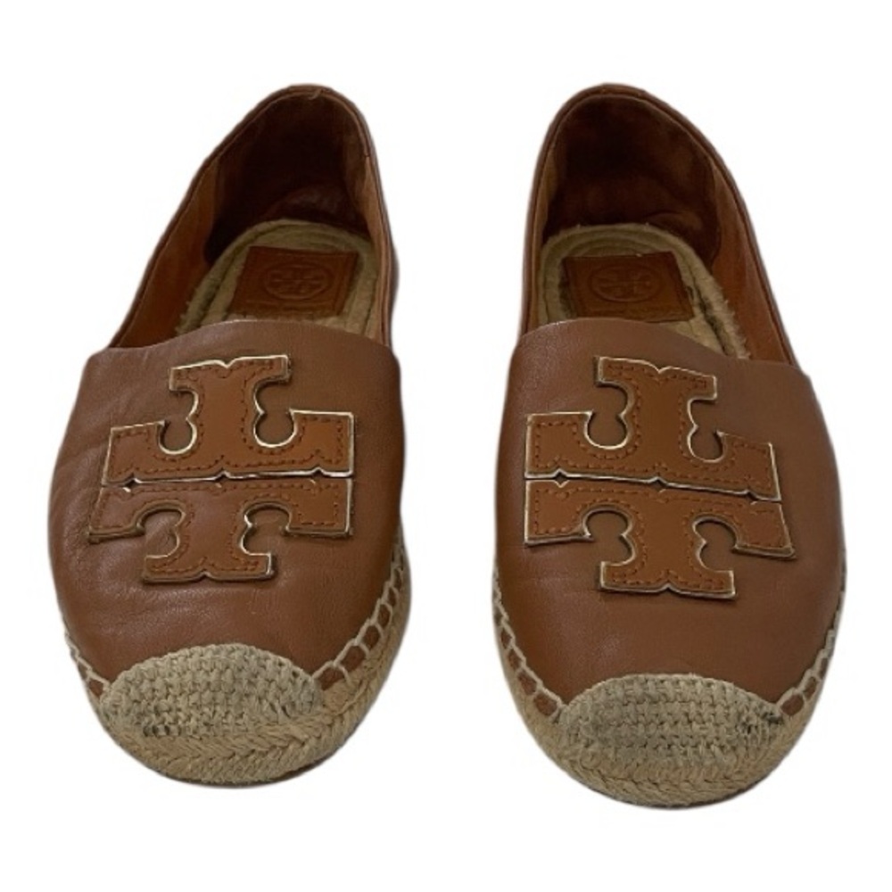 ♥️Tory Burch♥️ INES ESPADRILLE Tan Slip on. Size (8)